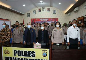 Polres Psp Gelar Doa Bersama Lintas Agama Dalam Rangka Peringati HUT Bhayangkara Ke-76