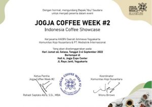 Kopi Arabika Sipirok Finalist Kompetisi Kopi Terbaik Nusantara Jogja dan Ikut Lelang September 2022.