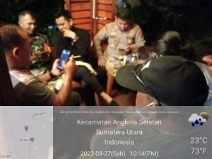 Sempat Viral Terkait Pemortalan Jalan, Polsek Batang Angkola Gercep Selesaikan Masalah