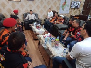 Langkah Membangun Sinergitas, MPC PP Tapsel Audiensi Dengan Kapolres Imam Zamroni