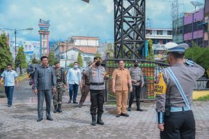 Kapolres P.Sidempuan Pimpin Apel Pasukan Operasi Mandiri Zebra Toba 2022