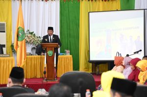 Paripurna Istimewa HUT Kota Padang Sidimpuan Ke-21, Wali Kota Sampaikan Hasil Capaian Kinerja