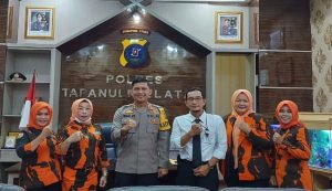 Kapolres Tapsel Terima Audensi Srikandi PP, Suasana Cair Dan Penuh Kekeluargaan