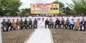 Hadiri Pelantikan Kades di Paluta, Kapolres Tapsel : Semoga Amanah