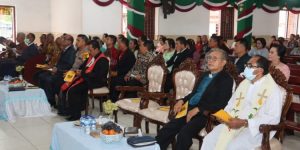 Keluarga Besar Polres Tapsel Melaksanakan Perayaan Natal 2022