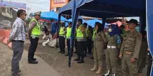 Polres Tapsel Gelar Apel Gabungan Guna Ciptakan Kamseltibcar Pada Nataru