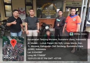 Sat Reskrim Polres P. Sidempuan Amankan Tersangka Pelaku Penggelapan Septor