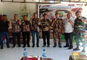 Pengukuhan Pengurus Rayon GM FKPPI 0212/01 2021-2026 Kecamatan Batangtoru Tapsel Lancar