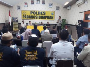 Kapolres : Jangan Terulang Hal Serupa Yang Mencoreng Nama Baik Kota Padang Sidempuan