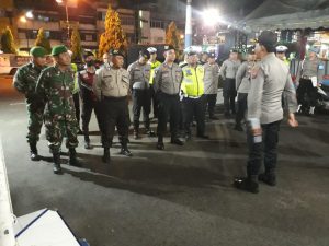 Kabag Ops Pimpin Apel Pam Pembukaan MTQ ke-XXII Kota Padangsidimpuan