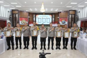 Mantap, lagi lagi Kapolres Padangsidimpuan terima penghargaan dari Kapolda Sumut, kali ini sebagai peringkat 1 amplifikasi berita terbanyak