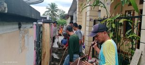 Antusias Warga Membangun Gang Secara Gotong Royong