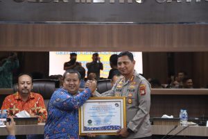 Kepatuhan Pelayanan Publik Tahun 2022, Ombudsman RI Beri Penghargaan Polrestro Tangerang Kota