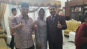 Pengacara Pitra Romadoni Nasution Hadiri Ulang Tahun Pernikahan Tokoh Masyarakat Palas