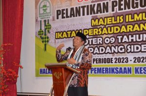 Wali Kota Padang Sidimpuan Lantik Majelis Ilmu Pengurus Ikatan Persaudaraan Haji