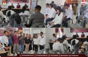 KPU Pakpak Bharat Monitoring dan Supervisi Pelantikan dan Bimtek