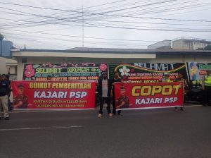 Demo Damai Wartawan ke Kejaksaan, Tuntut Copot Kajari Jika Tidak Klarifikasi Pernyataannya