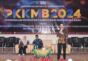 Universitas Mathla’ul Anwar Banten Sosialisasi Kompetisi Jurnalis Kebangsaan Mahasiswa 2024