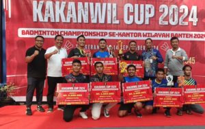 Tim Lapas Kelas IIA Tangerang Sabet Juara 1 di Kakanwil Cup 2024