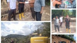 DPD Rampas Setia 08 Berdaulat, Bantu Tunai Penanggulangan Bencana di Desa Sihopur Kabupaten Tapanuli Selatan