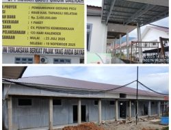 Rampas Setia 08 : Finishing Pembangunan Gedung Picu 2,4 M RSUD Sipirok Jangan Kaitkan Dampak Bencana Terapkan Adendum !!