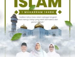 PIMPINAN DPRD KOTA PADANGSIDIMPUAN MENGUCAPKAN SELAMAT TAHUN BARU HIJIRIAH 1448