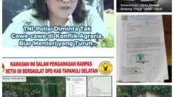 JANGAN KIRIM TNI-POLRI KE KONFLIK AGRARIA! KPA Minta DPR Turunkan Menteri, Bukan Aparat`